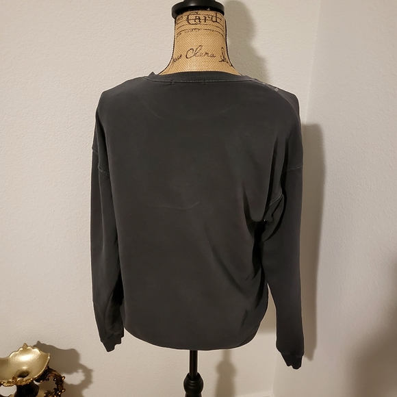 🤍 Grey Sweatshirt with jewelry embroidery Limited Edition - Picture 2 of 8